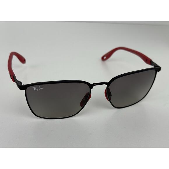 Ray-Ban RB3673M Scuderia Ferrari Collaboration Sunglasses – Matte Black and Red - Picture 11 of 12